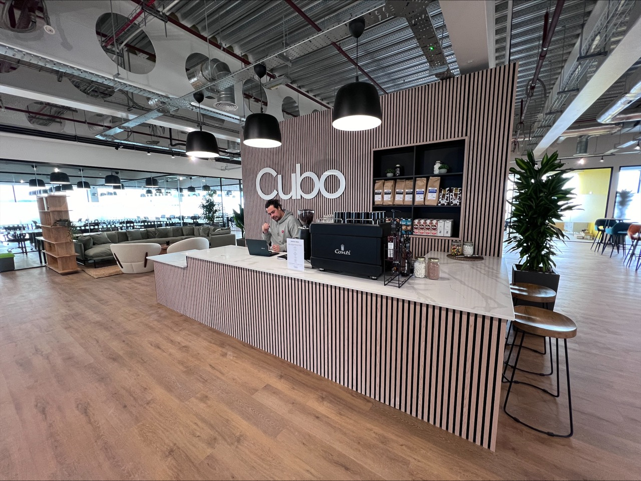 Cubo Newcastle coworking space — 1 location with hot desks from £175/mo, 24/7 access and 10Gb WiFi